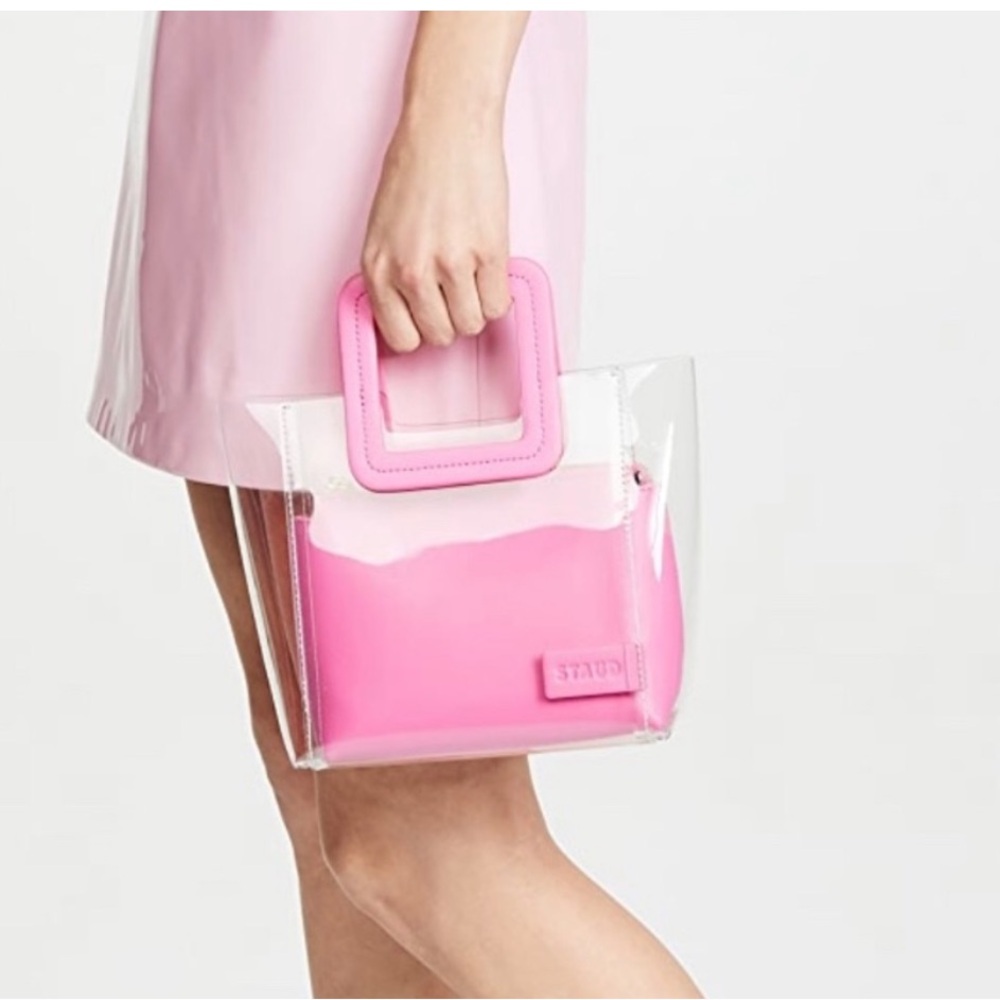 Staud Pink Shirley Bag